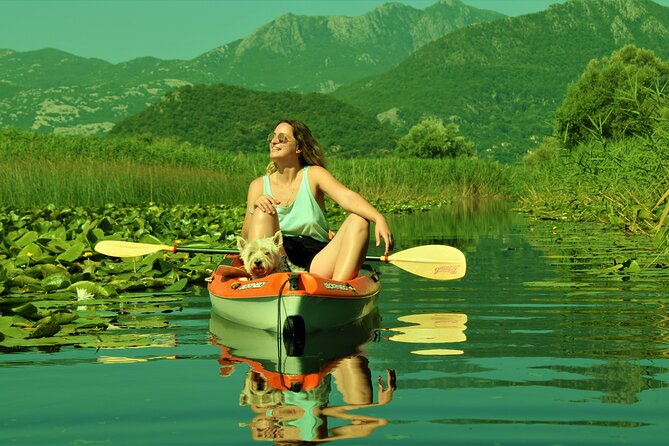 1-hour Kayak Adventure through Skadar Lake from Virpazar - What you see on the water, and why the beginning of the lake feels different