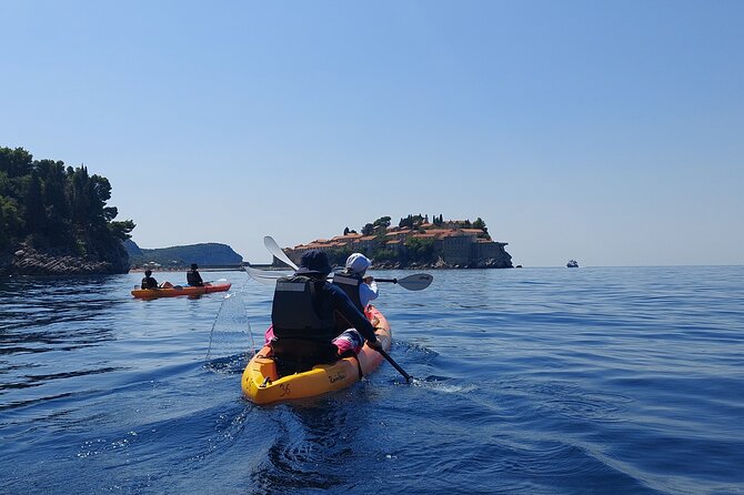3.5-Hour Kayak Tour from Beсiсi to Sveti Stefan Island - Your Paddling Route: Rafailovici to Przno, Plus Famous Beach Names