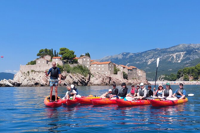 3.5-Hour Kayak Tour from Beсiсi to Sveti Stefan Island - Bečići Meeting Point and the Small-Group Vibe (Up to 9)