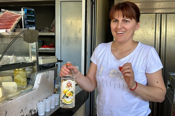 3 Hour Kotor Food Tour - Rick Steves' Recommended - Trg Sv. Tripuna and St. Tryphon Cathedral square: bread, olives, olive oil, mussels