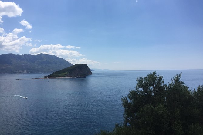 Ancient Budva & Unique St.Stephen Private Tour - Mogren Fortress: quick seaside views over St. Nicola and the Budva riviera