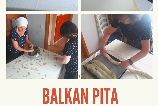 Balkan pita making culinary experience - Balkan pita in a real village kitchen