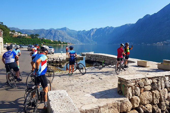 Bike tour - Kotor Bay circle and visit Our Lady of the Rock - Ferry Kamenari crossing: turning the bay into a breather