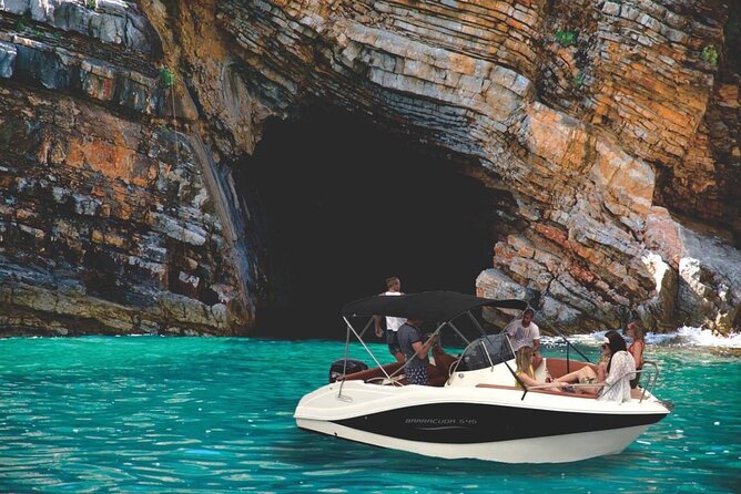 Blue Cave Adventure - Onboard experience with Sea Tours Speed Boat Montenegro: music, WiFi, and safe vibes