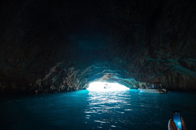 Blue Cave and Lady of the Rocks 3 Hour Tour - Blue Cave: the 30-minute swim and why the water turns electric blue