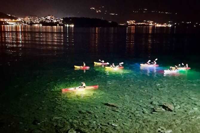 Budva: 2-Hour «Night Lights» Kayak Tour - The night in Budva that feels calmer than daytime