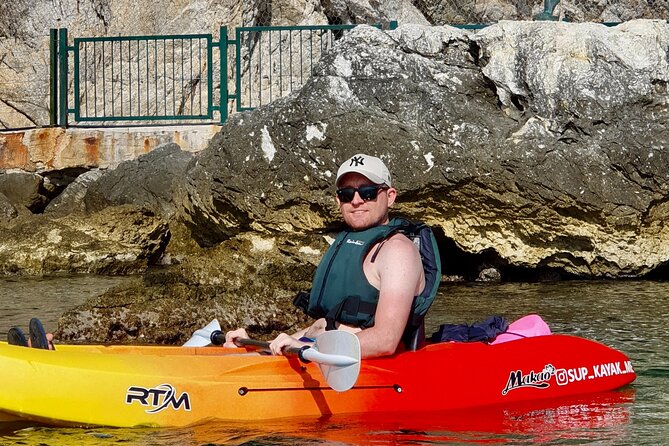 Budva Bay: Kayak & SUP Tour to Coastal Caves - Stop 1 near Budva: Old Town waterfront views from your kayak