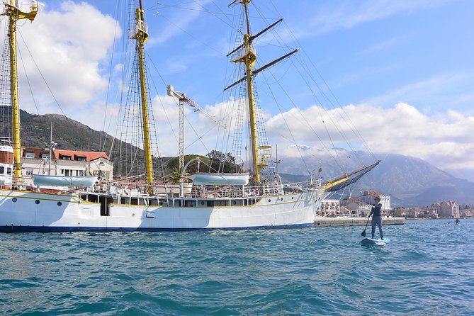 Cycle & SUP: A Complete Circumnavigation of Kotor Bay (new tour) - Porto Montenegro: yachts, naval history, and a gelato pause