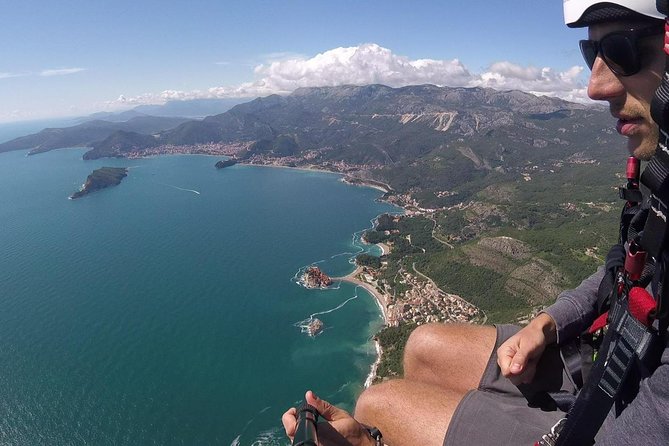 Exclusive Paragliding Montenegro - Stop 1: Bečići Beach, where the coast does the talking