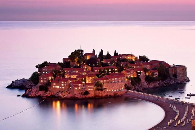 Great Montenegro Tour-Lovcen NP,Mausoleum Lovcen,River of Crnojevic,Sveti Stefan - Cetinje walking tour: monasteries, palaces, and WWI-era details