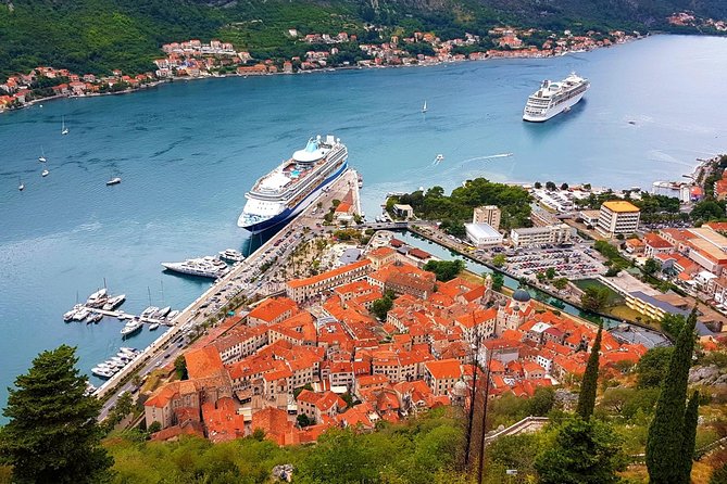 Hiking downhill from Krstac to Kotor, visit San Giovanni fortress - Kotor Serpentine trail: forest shade first, then open panoramas