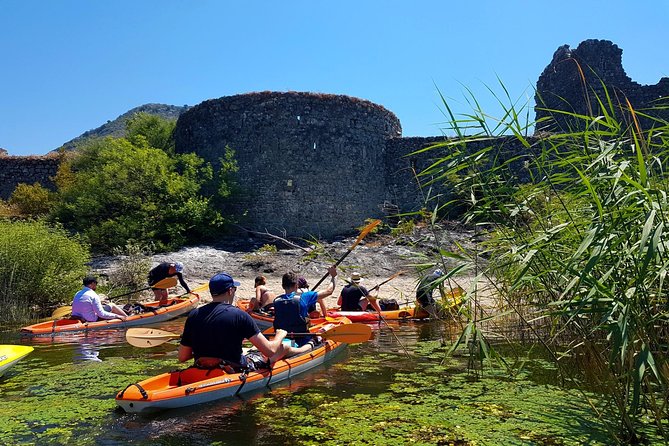 Kayak Guided Tour Skadar lake - Adventure in National park - What’s included: kayaks, dry bags, drinks, and help with Čanj