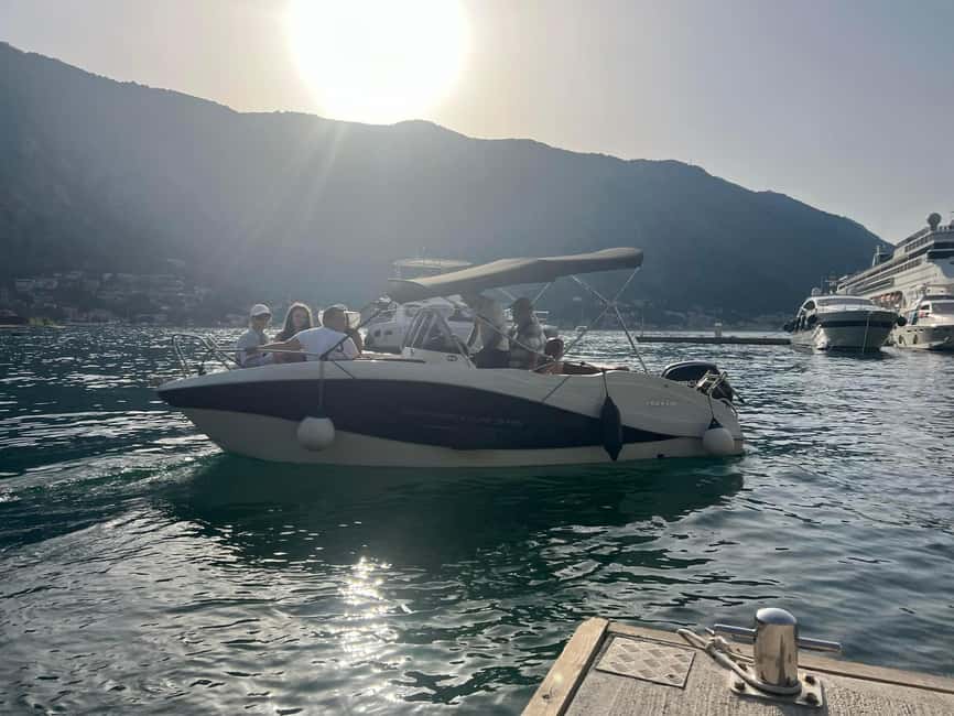 Kotor:Blue Cave ,Lady of the Rocks and Mamula Boat tour - Blue Cave Swim Time, Snorkel Masks, and the Timing Trap