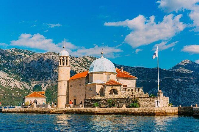 Kotor: Blue Cave, Submarine Base and Lady of the Rocks Tour - Mamula Island: fortress walls at the bay entrance