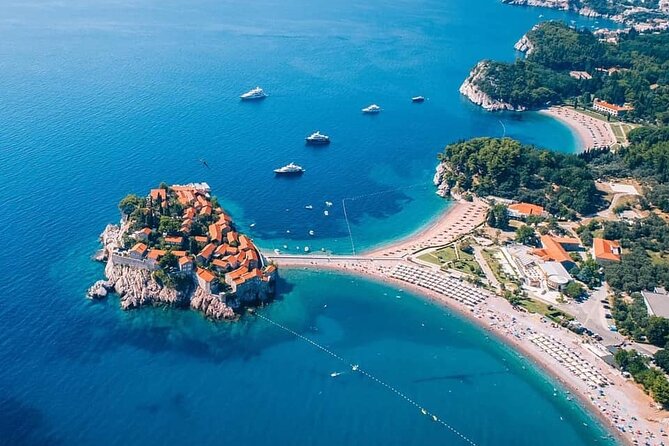 Kotor - Budva - Kotor tour with English speaking driver - Sveti Stefan in About 30 Minutes: The Celebrity Island Resort Experience