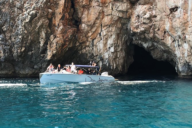 Kotor Private Speedboat Rental: Blue Cave & Lady of the Rocks - Blue Cave swim at the Luštica Peninsula: the main event, when it works