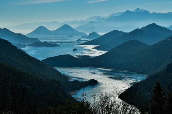Kotor's serpentines, Skadar Lake & Horseshoe Bend of Montenegro - Kotor Serpentine Road, Bay of Kotor at about 3,000 Feet