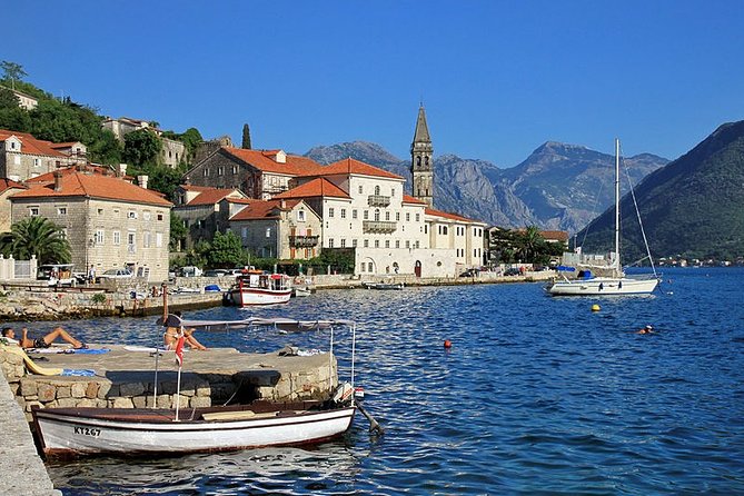 Lady of the Rocks and Perast Old Town - Pickup from Tivat and a speedboat that keeps the mood light