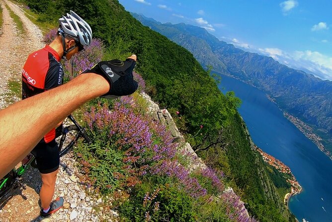 Mountain Biking on Vrmac peninsula - Panoramic view on Kotor bay - Trojica Start: Where the Ride Gets Its Shape