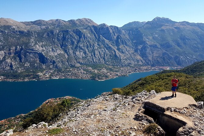 Mountain Biking on Vrmac peninsula - Panoramic view on Kotor bay - Vrmac and St Ilija Peak: The Viewpoint Payoff Over Kotor Bay