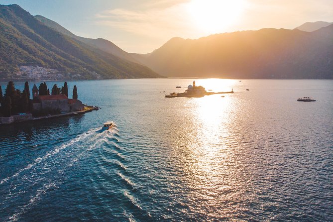 Private Boat for Large Groups: Blue Cave & Lady of the Rocks - Kotor Bay by speedboat, with Blue Cave and Our Lady of the Rocks
