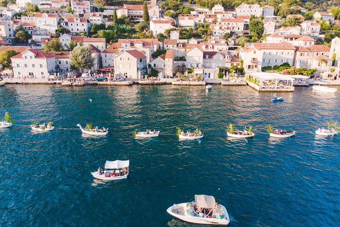 Private Boat for Large Groups: Blue Cave & Lady of the Rocks - Perast and Mamula Island pass by: seeing the stories without stepping off