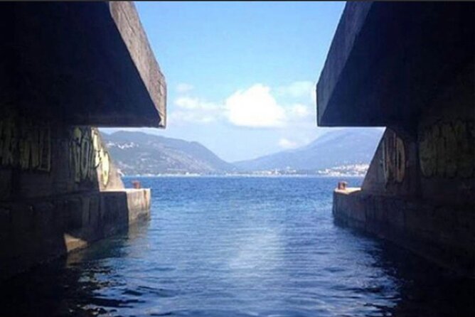 Private tour:Blue Cave,Mamula Island, Submarine Tunnel, Our Lady of the Rock(3h) - Mamula Island and the fortress-prison story