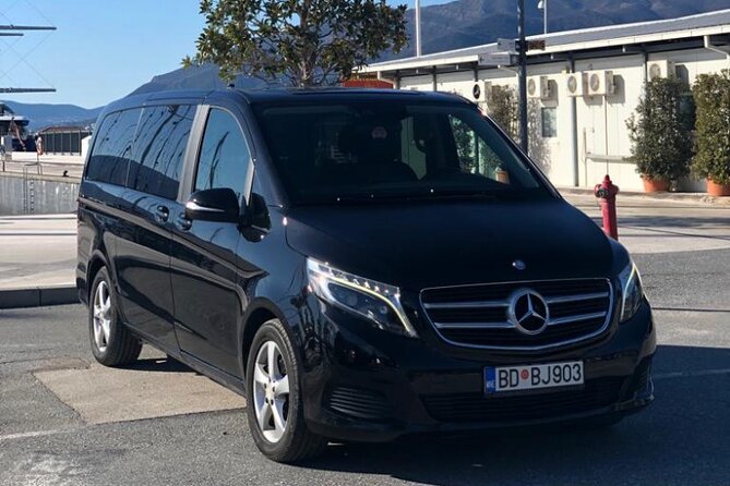 Private transfer from Podgorica airport or Podgorica to Tivat - The ride itself, comfort, safety, and a driver who knows the area