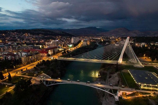Private transfer from Podgorica airport or Podgorica to Tivat - What the scenery is like, Podgorica to the Boka Bay side