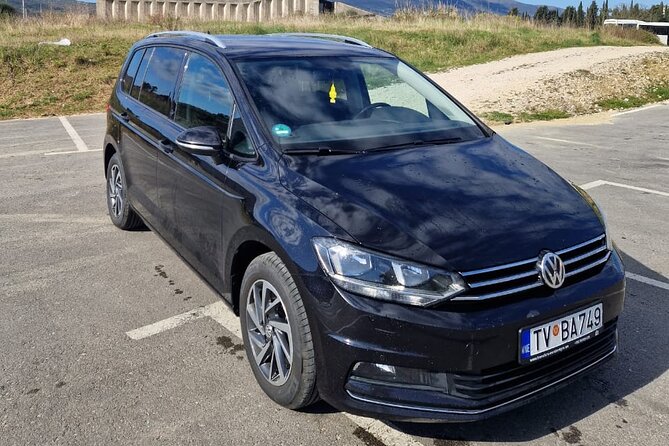Private transfer from Tivat to Dubrovnik airport - Price and Value for Groups Up to 4