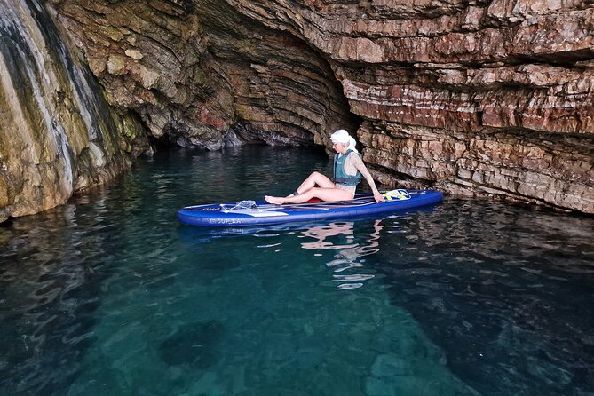 Small group kayaking tour from Budva to Sveti Nikola island caves - The safety briefing and paddling technique help (the part you’ll be glad you got)