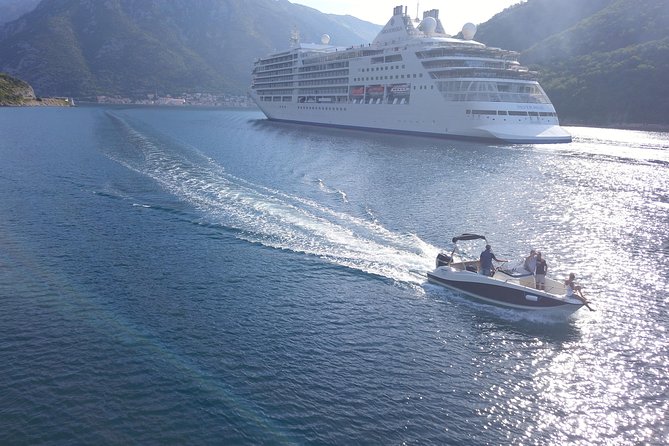 Speed Boat Trip: Kotor Bay attraction , Blue Cave and beach time - Passing Mamula Island: WWII story, no entrance right now
