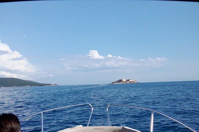 Speedboat Tour to Lady of the Rock, Mamula and Blue Cave Swim - Mamula Fortress sightseeing, with the closure note you should respect